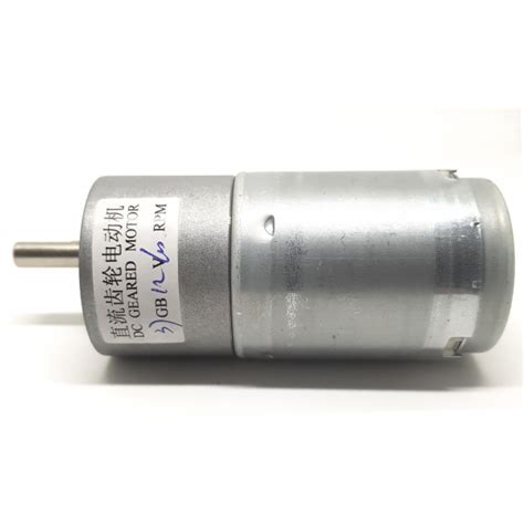 100RPM 12V Geared Motor 37GB-500