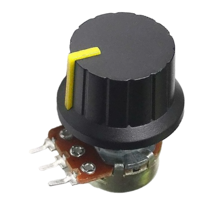 10k potentiometer with knob