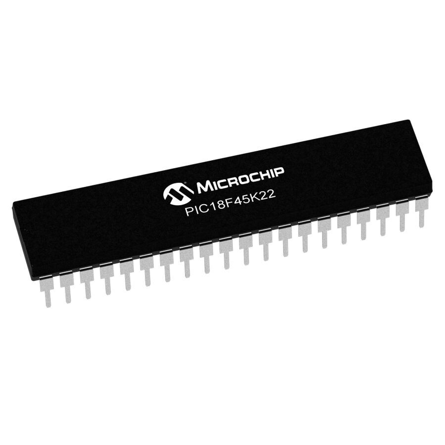 PIC18F45K22-I/P 8-Bit Microcontroller (DIP-40)