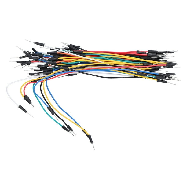Flexible Breadboard Jumper Wires (65pcs assorted)