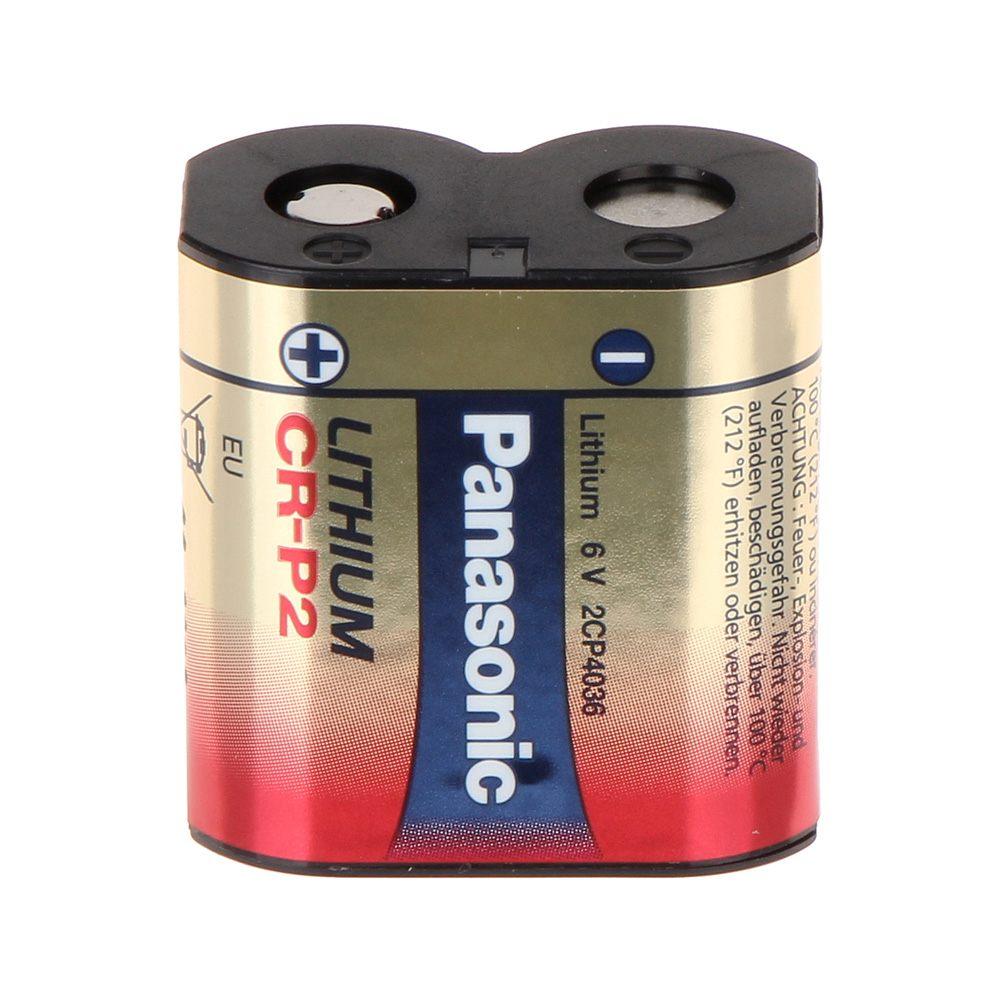 Panasonic CR-P2 6V Lithium Battery (CR-P2)