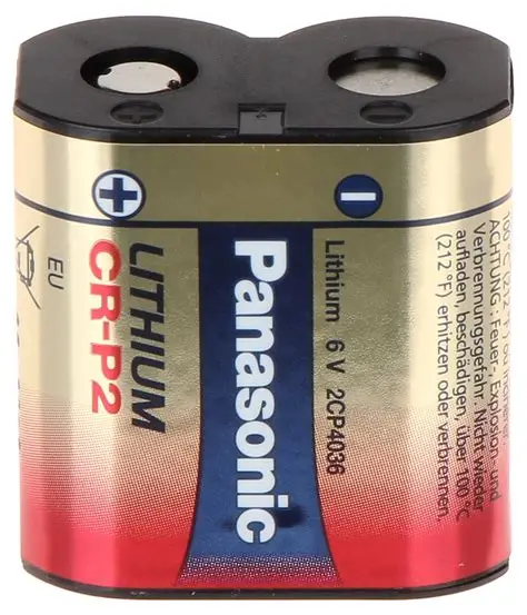 Panasonic CRP2 6V Lithium Battery (CR-P2)