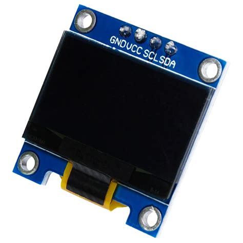 0.96" OLED Display, SSD1306, I2C, 128x64