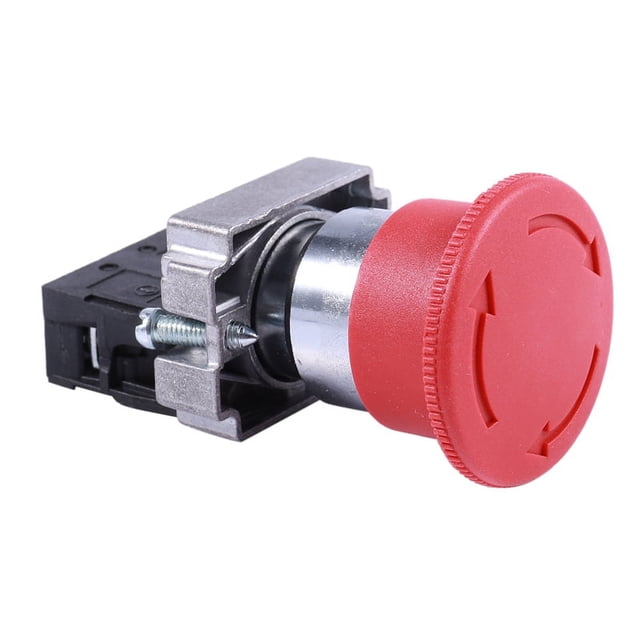 Emergency Stop Switch 22mm Mushroom 10A 250V