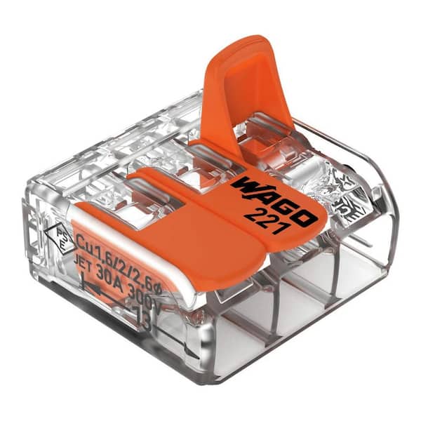 WAGO 221 Series Lever-Nut Splicing Connector
