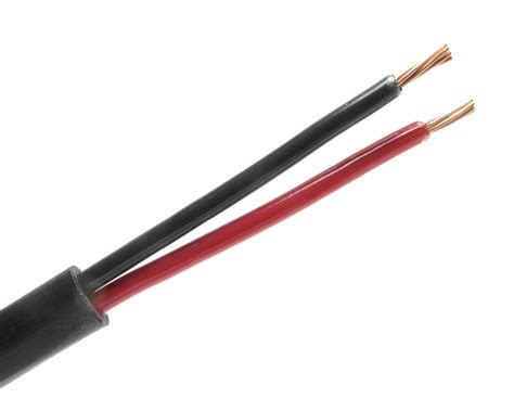 16AWG 2-Conductor Round Power Cable 6m