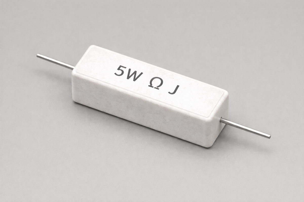 Wirewound (Power) Resistor, 5W, ±5%