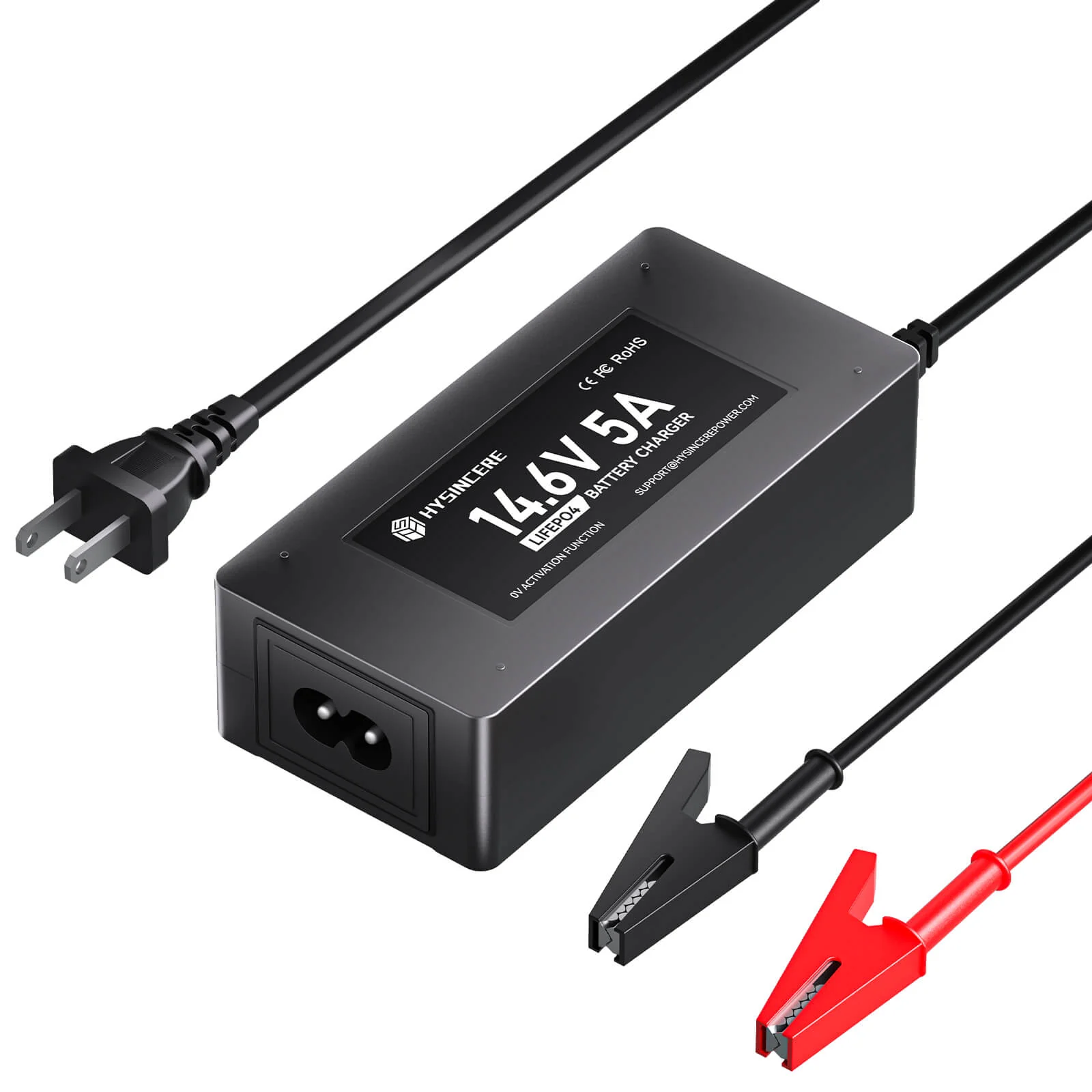 12V LiFePO4 Charger, 14.6V 5A