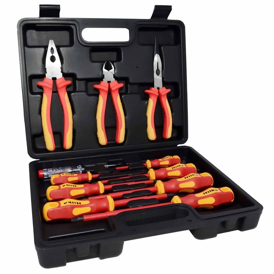 VDE Insulated Screwdriver/Plier Set, 11pc (1000V)